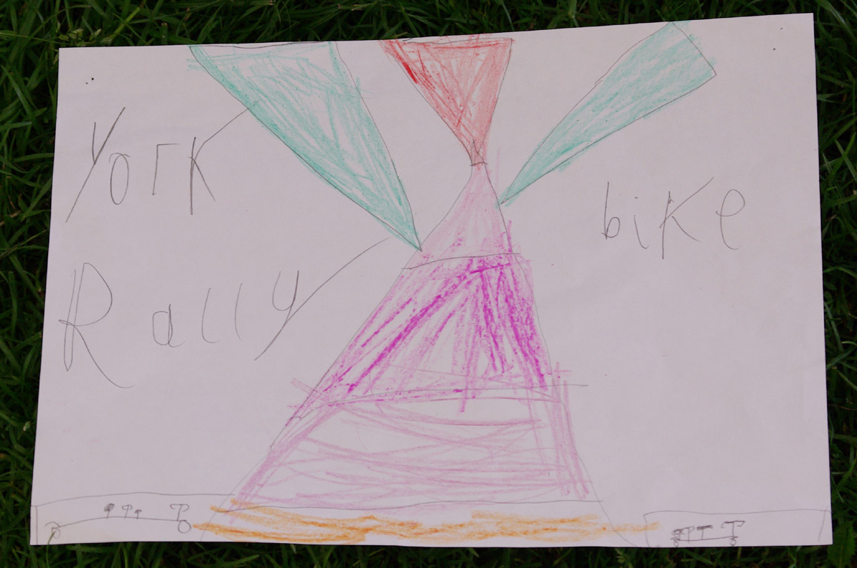 Kid Rally Drawing Children’s drawing competition – Yorkshire Cycle Rally & Festival
