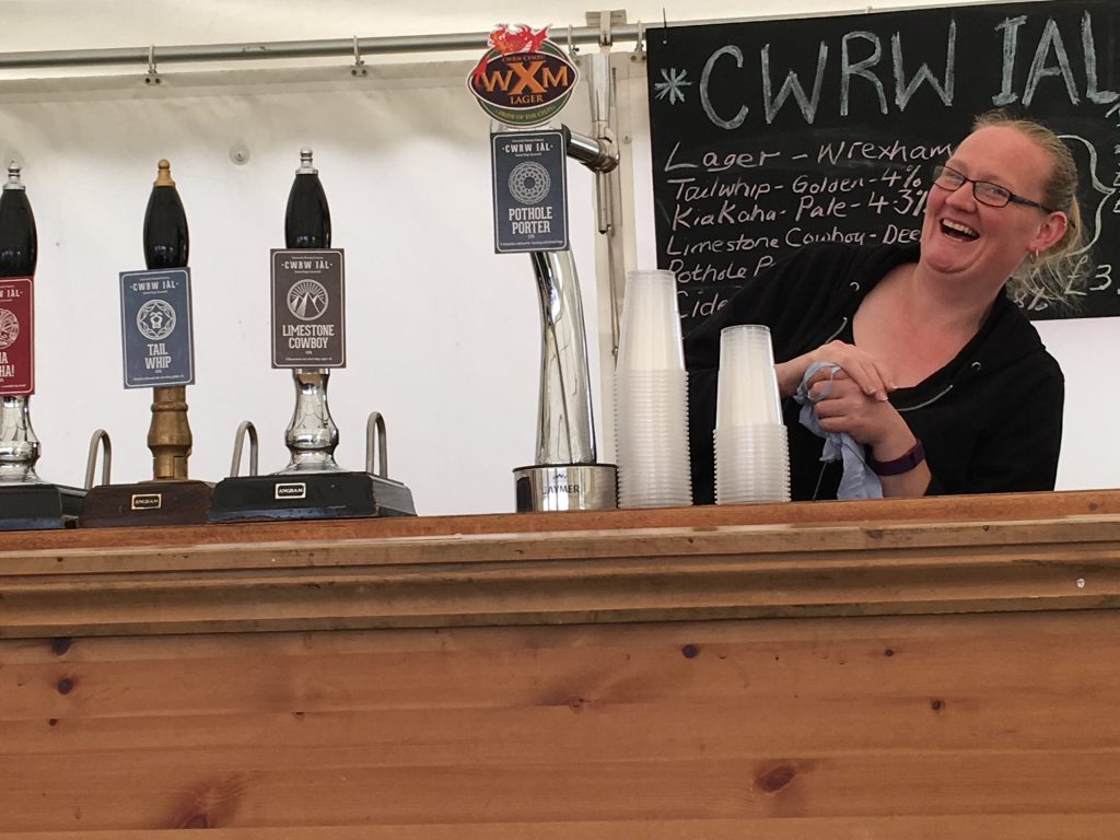 Cwrw Ial at the York Rally bar 2016 - Photo by Sue McKee